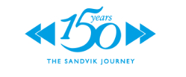 logo sandvik 150 anos