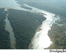 Rio Xingu, onde será construída a Belo monte