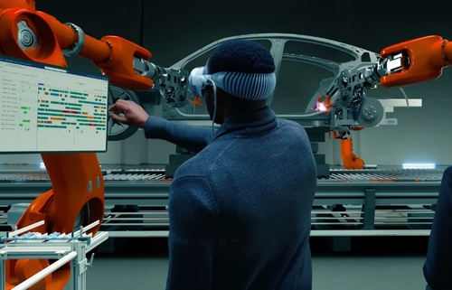 Dassault Systèmes faz parceria com a Apple para nova tecnologia de gêmeos digitais - Imagem: Dassault Systèmes/Divulgação