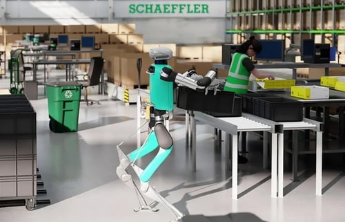 Fábricas do Futuro: Accenture e Schaeffler transformam a indústria com robôs humanoides e IA - Imagem: Divulgação