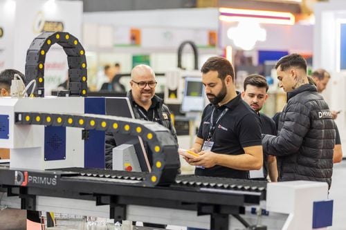 IA, automação e usinagem são destaques da primeira Interform em Joinville - Imagem: Alexandre Silvino