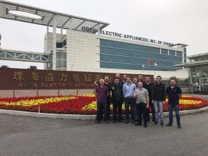 Legenda: Participantes da comitiva de empresários e diretores de empresas em visita à China