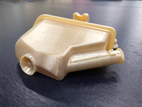 Protótipo de câmara de sucção impressa em 3D na Embraco