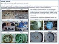 Solda á Frio Resina para reparação de equipamentos Solda á Frio Resina para reparação de equipamentos