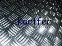 CHAPA XADREZ DE ALUMINIO CHAPA XADREZ DE ALUMINIO