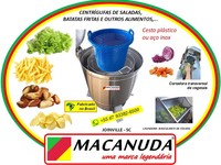 CENTRÍFUGA MACANUDA PARA COZINHAS INDUSTRIAIS