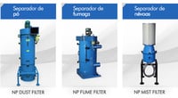 Separador de Pó Separador de Pó