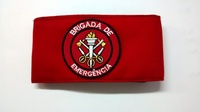 Braçadeira brigada de emergência bordada Braçadeira brigada de emergência bordada