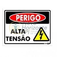 Placa Perigo Alta Tensão NR10 ABNT NBR 13434-1:200 Placa Perigo Alta Tensão NR10 ABNT NBR 13434-1:200