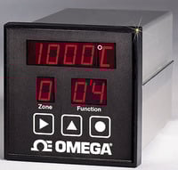 CN616: Controladores de Temperatura de 6-Faixas para Montagem 1/4 DIN com Comunicação RS-232 e Software de Configuração Gratuito