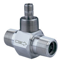 FTB1400_Series: Medidores de Vazão tipo Turbina para Líquidos