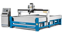 Máquina de corte com jato de água APW Máquina de corte com jato de água APW