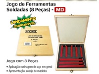 Jogo de Ferramentas Soldadas 8 peças Jogo de Ferramentas Soldadas 8 peças