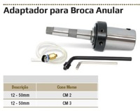 Adaptador para broca anular Adaptador para broca anular