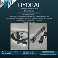 Flexíveis Sanfonado INOX e Vapor Frigorifico. Flexíveis Sanfonado INOX e Vapor Frigorifico.