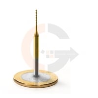 Broca 0.80mm Metal Duro + Titânio codigog Broca 0.80mm Metal Duro + Titânio codigog