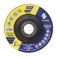 Disco de desbaste Super Aços 4.1/2 pol. x 6.4mm BDA 640 Norton codigog Disco de desbaste Super Aços 4.1/2 pol. x 6.4mm BDA 640 Norton codigog