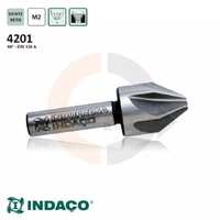 Escareador 16 x 60º, corte à direita, haste cilíndrica, DIN 334 A, Indaço codigog