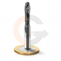 Fresa de 2 cortes Up e Down Cut 6mm x 25mm codigog Fresa de 2 cortes Up e Down Cut 6mm x 25mm codigog