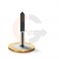 Fresa de Gravação Flat 90º x 0.1mm haste 6mm Metal Duro codigog Fresa de Gravação Flat 90º x 0.1mm haste 6mm Metal Duro codigog