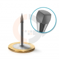 Fresa de Gravação Piramidal 30º x 0.1mm Metal Duro codigog Fresa de Gravação Piramidal 30º x 0.1mm Metal Duro codigog