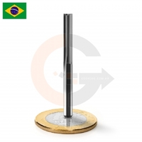 Fresa de Topo para MDF 2 Cortes Retos Paralelos 4mm x 22mm Metal Duro, BR codigog Fresa de Topo para MDF 2 Cortes Retos Paralelos 4mm x 22mm Metal Duro, BR codigog