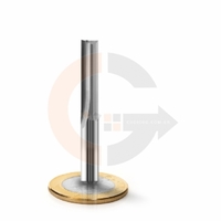 Fresa de Topo para MDF 2 Cortes Retos Paralelos 6.0mm x 17mm Metal Duro codigog Fresa de Topo para MDF 2 Cortes Retos Paralelos 6.0mm x 17mm Metal Duro codigog