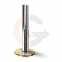 Fresa de Topo para MDF 2 Cortes Retos Paralelos 8.0mm x 32mm Metal Duro codigog Fresa de Topo para MDF 2 Cortes Retos Paralelos 8.0mm x 32mm Metal Duro codigog