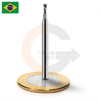 Fresa down cut 2 cortes 2mm para chapas de alumínio codigog Fresa down cut 2 cortes 2mm para chapas de alumínio codigog