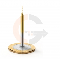 Fresa Esférica Ball Nose 1.0mm x 4mm Metal Duro com Titânio codigog Fresa Esférica Ball Nose 1.0mm x 4mm Metal Duro com Titânio codigog