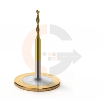 Fresa Esférica Ball Nose 2.0mm x 12mm Metal Duro com Titânio codigog Fresa Esférica Ball Nose 2.0mm x 12mm Metal Duro com Titânio codigog