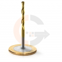 Fresa Esférica Ball Nose 3.175mm x 22mm Metal Duro com Titânio codigog Fresa Esférica Ball Nose 3.175mm x 22mm Metal Duro com Titânio codigog
