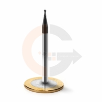 Fresa esférica de 2 Cortes HRC45 2.0mm x 4mm cobertura AlTin codigog Fresa esférica de 2 Cortes HRC45 2.0mm x 4mm cobertura AlTin codigog