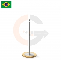 Fresa Extra Longa 2 cortes 2mm topo reto, Metal Duro codigog Fresa Extra Longa 2 cortes 2mm topo reto, Metal Duro codigog