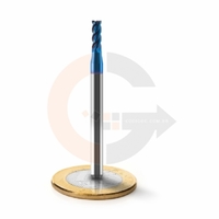 Fresa Para Aço Temperado 4 Cortes HRC65 3mm x 9mm codigog Fresa Para Aço Temperado 4 Cortes HRC65 3mm x 9mm codigog