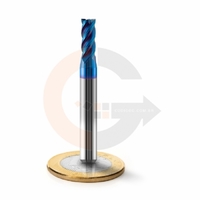 Fresa Para Aço Temperado 4 Cortes HRC65 5mm x 13mm codigog Fresa Para Aço Temperado 4 Cortes HRC65 5mm x 13mm codigog