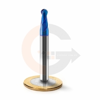 Fresa Para Aço Temperado Esférica 2 Cortes HRC65 5mm x 10mm codigog Fresa Para Aço Temperado Esférica 2 Cortes HRC65 5mm x 10mm codigog