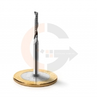 Fresa Para Acrílico e Outros Plásticos 1 Corte 2.5mm x17 mm Metal Duro codigog Fresa Para Acrílico e Outros Plásticos 1 Corte 2.5mm x17 mm Metal Duro codigog