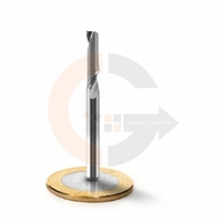 Fresa Para Alumínio 1 Corte HRC55 4mm x 17mm codigog Fresa Para Alumínio 1 Corte HRC55 4mm x 17mm codigog