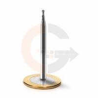 Fresa Para Alumínio Esférica 2 Cortes HRC55 2mm x 4mm codigog Fresa Para Alumínio Esférica 2 Cortes HRC55 2mm x 4mm codigog