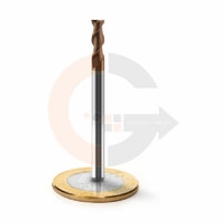 Fresa Para Ferro e Aço 2 Cortes HRC55 4mm x 10mm codigog Fresa Para Ferro e Aço 2 Cortes HRC55 4mm x 10mm codigog