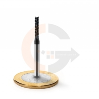Fresa Raiada 2.5mm x 10.5mm Metal Duro com cobertura de AlTin codigog Fresa Raiada 2.5mm x 10.5mm Metal Duro com cobertura de AlTin codigog