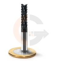 Fresa Raiada 6mm x 22mm Metal Duro com cobertura de AlTin codigog Fresa Raiada 6mm x 22mm Metal Duro com cobertura de AlTin codigog