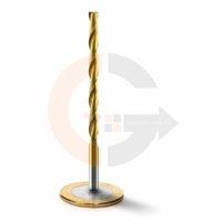 Fresa Topo 2 Cortes Espiral 4.0mm x 52mm Metal Duro com Titânio codigog Fresa Topo 2 Cortes Espiral 4.0mm x 52mm Metal Duro com Titânio codigog