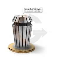 Pinça ER20 com furo de 6.0mm, para spindle e eixos porta pinça codigog Pinça ER20 com furo de 6.0mm, para spindle e eixos porta pinça codigog