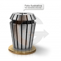 Pinça ER25 com furo de 16mm, para spindle e eixos porta pinça ER25 codigog Pinça ER25 com furo de 16mm, para spindle e eixos porta pinça ER25 codigog