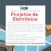 Projetos Eletrônicos, Consultoria, Cursos e Kits Projetos Eletrônicos, Consultoria, Cursos e Kits