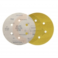 Disco de lixa Norton A290 para Hookit com pluma, Grão 60 codigog Disco de lixa Norton A290 para Hookit com pluma, Grão 60 codigog