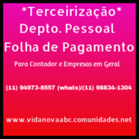 Terceirização de FOLHA DE PAGAMENTO para contador Terceirização de FOLHA DE PAGAMENTO para contador