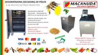 SECADORA ELÉTRICA DE PÓLEN EM AÇO INOX SECADORA ELÉTRICA DE PÓLEN EM AÇO INOX